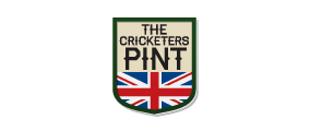 logo cricketers pint